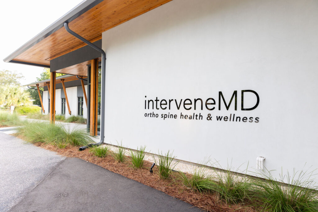 The view from the InterveneMD front office as a patient walks in for a consultation to learn more about TRT in Mt. Pleasant, SC.