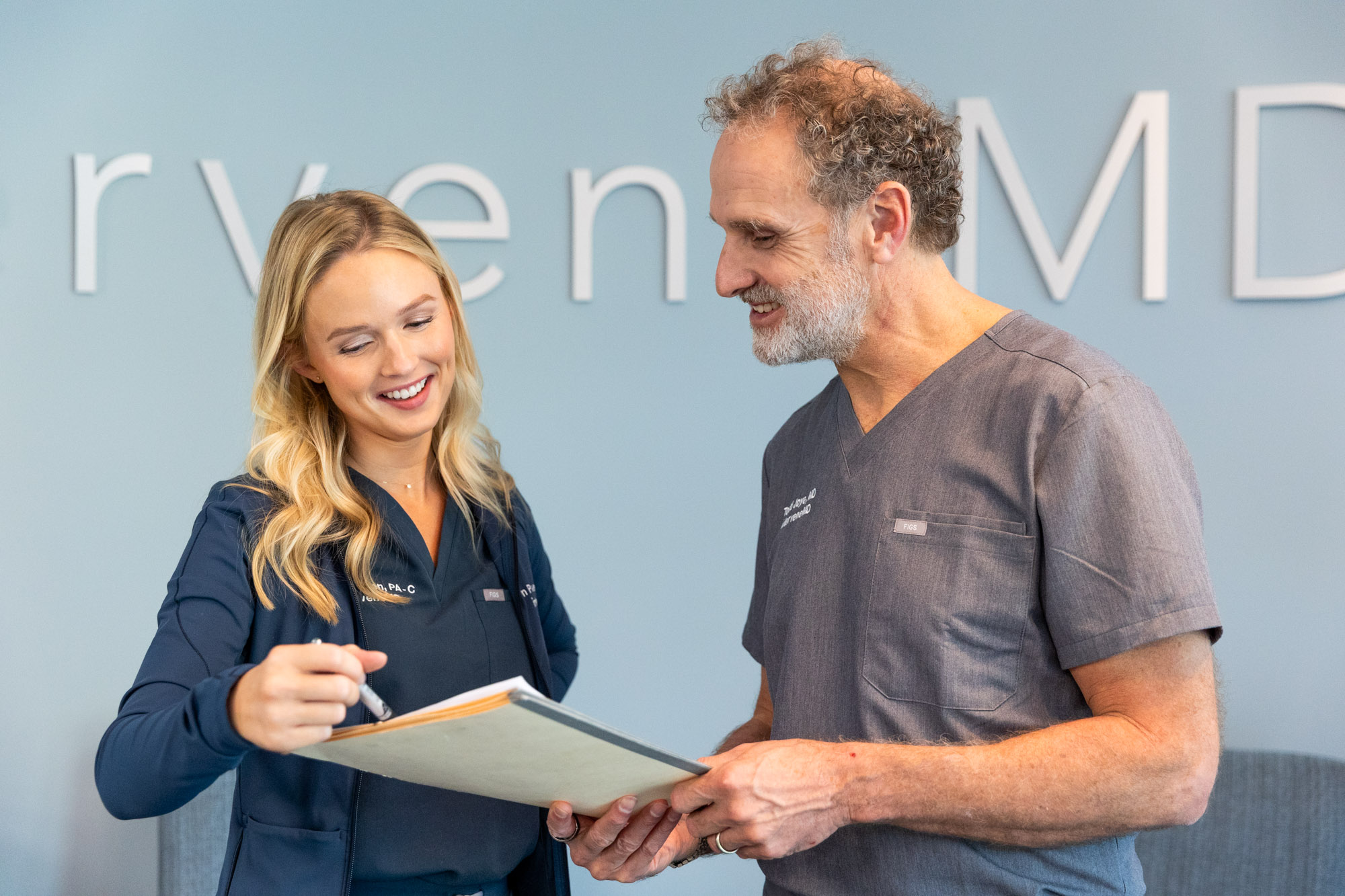 The providers at InterveneMD are preparing for an appointment for microneedling in Mt. Pleasant.